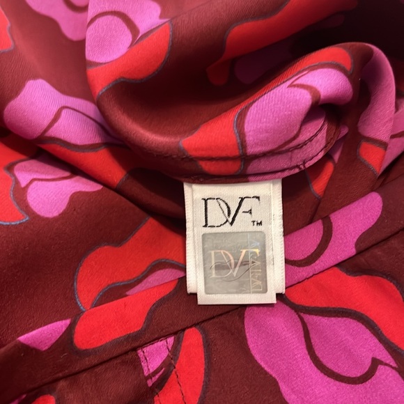 DVF Rosalita Ballet Rose Floral Silk Skirt - Picture 13 of 15